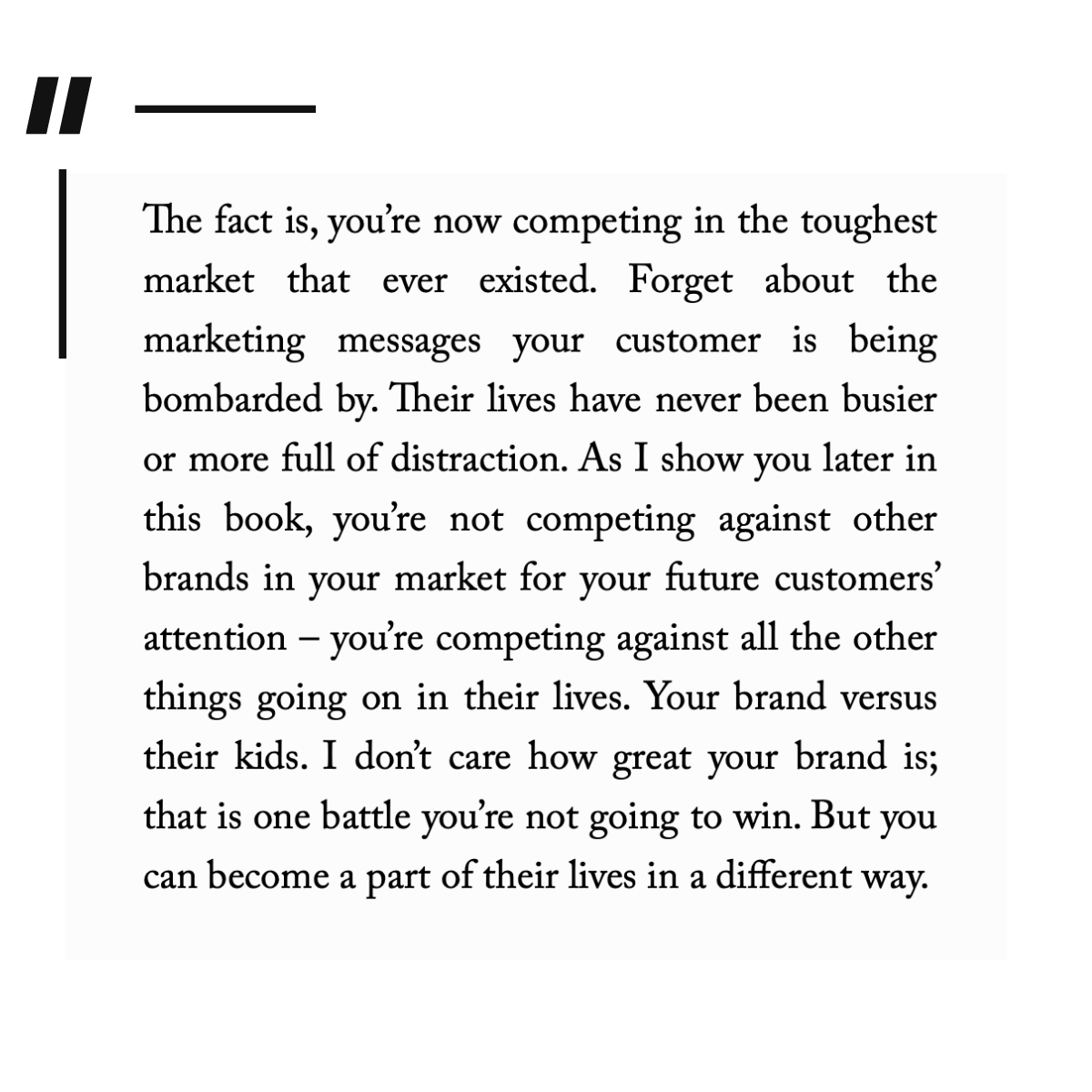 Quote from How To Start A Cult
