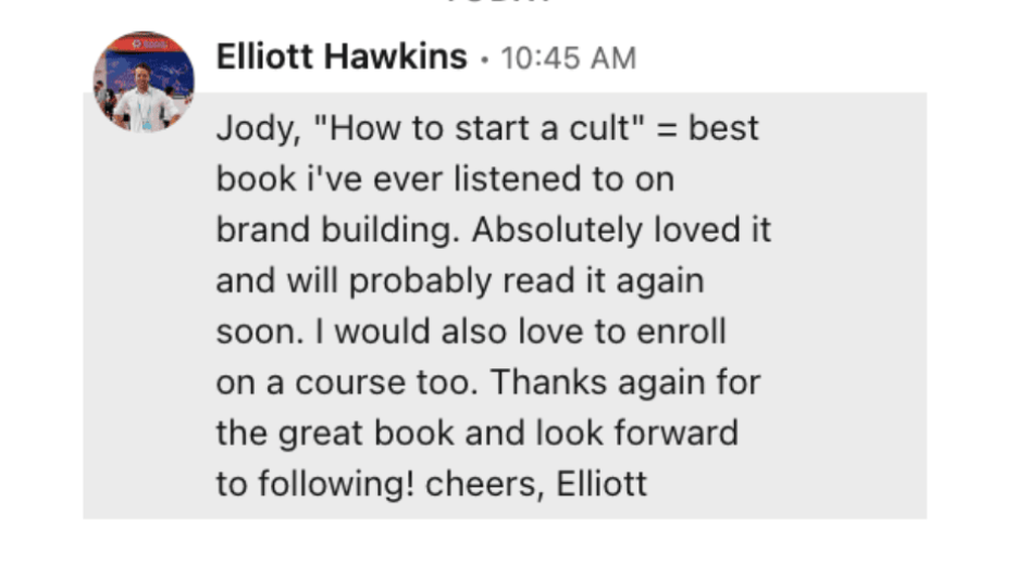 Amazon review — How To Start A Cult